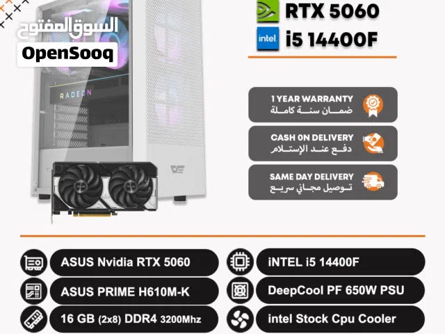 Gaming Pc RTX 5060 i5 14400F