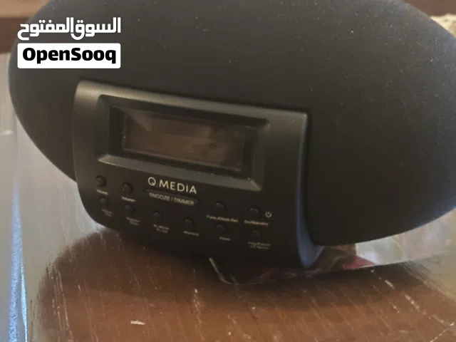 راديو وساعة Q.Media (جديد بكرتونته - استيراد أوروبي)
