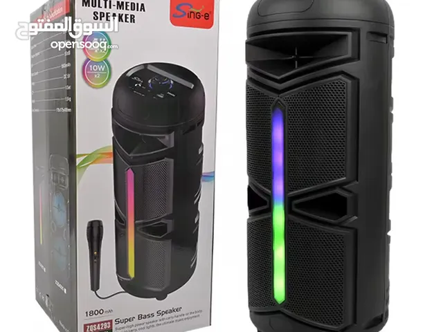 متوفرة الآن سماعات بلوتوث عالية الجودة باسم Super Bass Speaker، تتميز بصوت نقي وواضح، مع مؤثرات صوتي