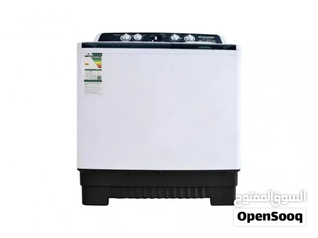 غسالة جنرال ڤيو حوضين مع مضخة سعة 18 كيلو توفير طاقة كفالة سنتين بسعر حرق