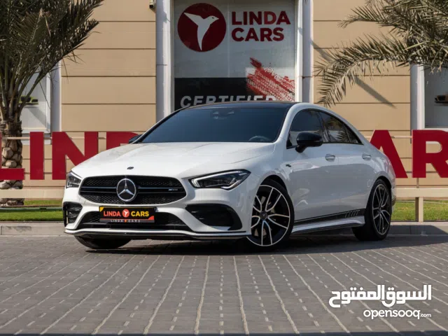 Mercedes-Benz CLA35 AMG 2022 GCC under Warranty with Flexible Down-Payment.