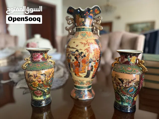 طقم فازات/مزهريات صيني فاخره