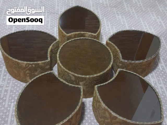 طاولات وسط او ضيافة 6 قطع