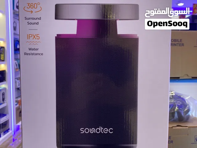 porodo soundtech portable karaoke speaker with mic