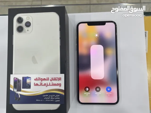 iPhone 11pro max 256 gb silver battery 93%