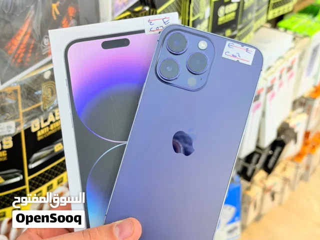 ايفون 14 برو ماكس. ايسم نظافة %100سعر 750 الف . ضمان 5 ايام. ذاكره 512بطارية 91