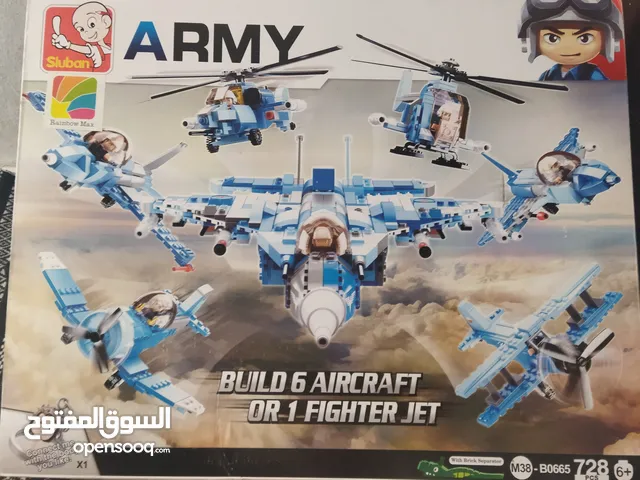 لعبة بناء من نوع طائرات الحربية