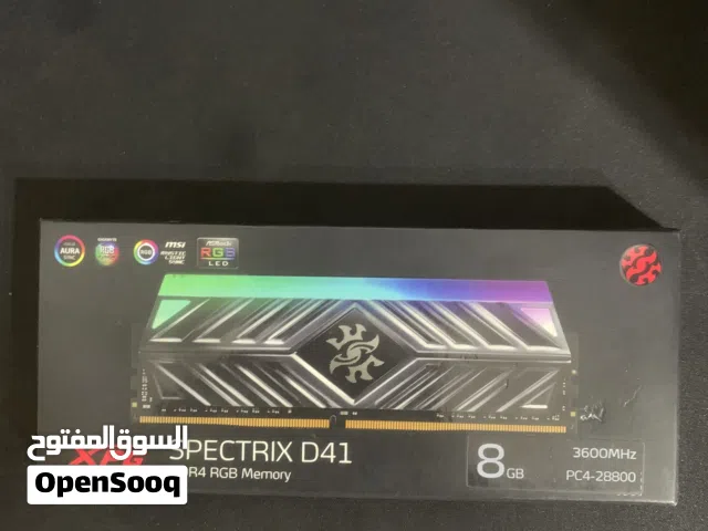 XPG 8g. 3600 DDR4 RGB مستعم للبيع بي الباكو