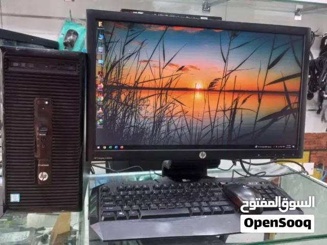Hp core i5 pc with 20 inch monitor ram 8 gb Ssd 256 gb mouse and keyboard with warranty