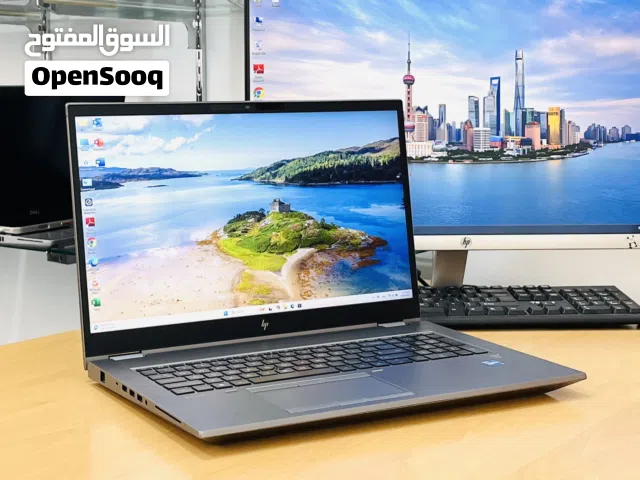 Hp ZBook Fury G8 i5 11th Gen Ram 16GB SSD 512GB Nvidia Graphic 4GB Screen 17.3” FHD Window 11 pro