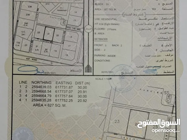 ارض مميزه مربع سته سيح الاحمر ولاية بدبد للبيع