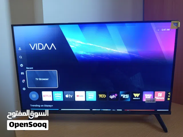 32 inch HD smart Tv,with natural colour enhancer ,DTS virtual X,ViDAA U5 OS, YouTube,Netflix etc324G