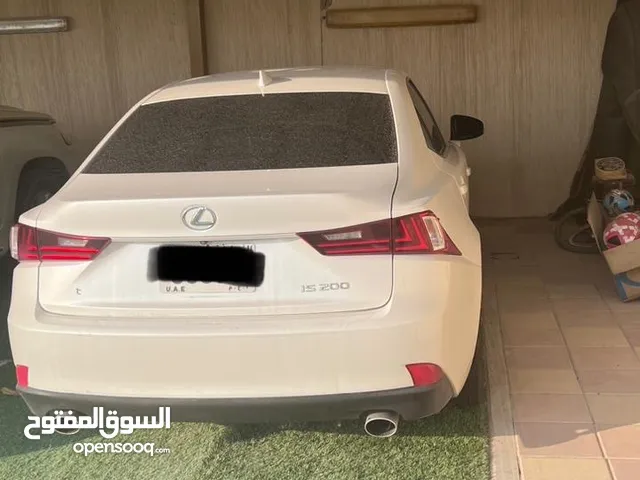 Used Lexus IS in Ajman