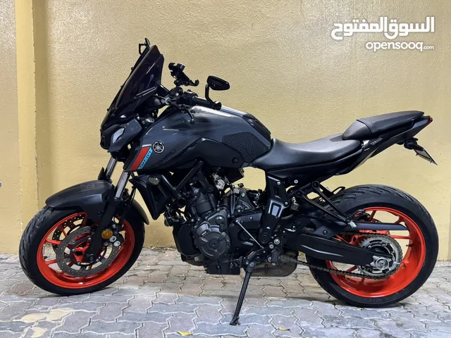 Yamaha MT 07 very low Mileage