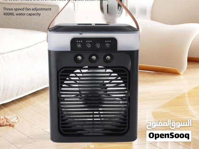 فقط 12دنانير اجمل مروحه مع مبخره كهرباء USB مؤقت من ساعه الى ساعات اضاءه 5 الوان مر