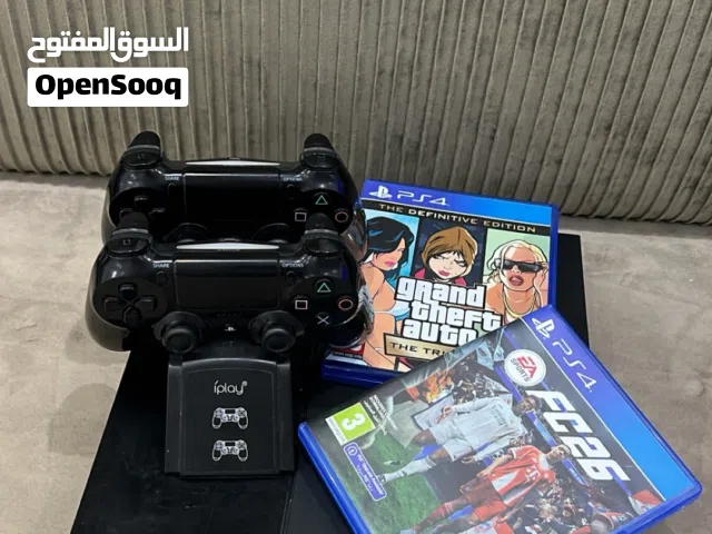 سوني 4 الكبيره مع العاب