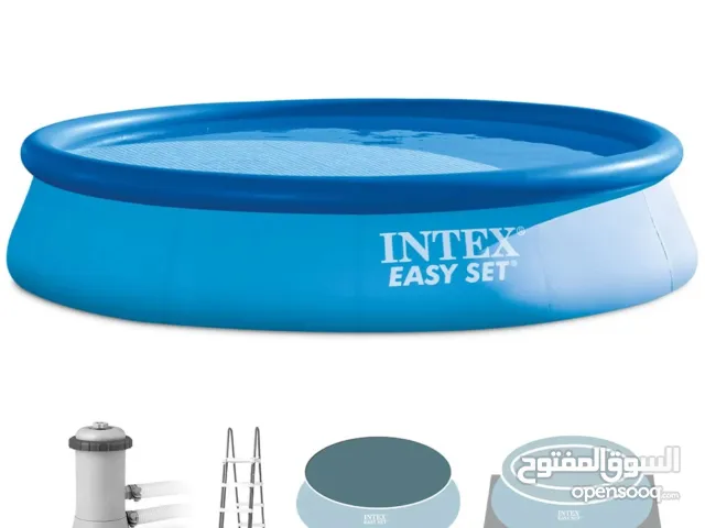 Intex 26166 Inflatable Round Shape Pool Easy Set - 457x107 cm