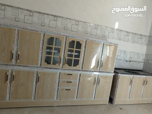 كاونتر 3 متر مع سنك مرمر متر ونص مبطن