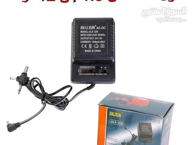 محول متعدد الفولتية من 1.5 لغاية 12 فولت  1200mah