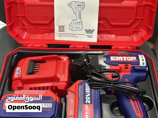 دريل فك وتركيب الإطارات حجم كبير قوة 500 نيوتن من شركة EMTOP