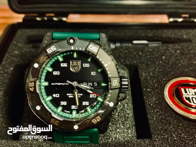 ساعة LUMINOX للبيع جديدة غير مستعملة مع بطاقة الضمان السعر 4600