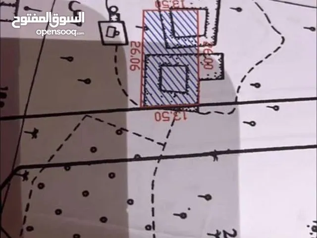 قطعة أرض سكنية للبيع 350متر في زناتة موقع سكني مممتاز