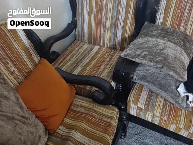 طقم كنب ممتاز وقوي خشب زان اصلي