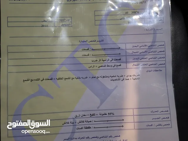بك اب متسوبيشي L200 موديل 2011 4*4