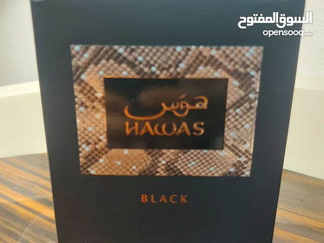 Rasasi Hawas Black perfume original with box.