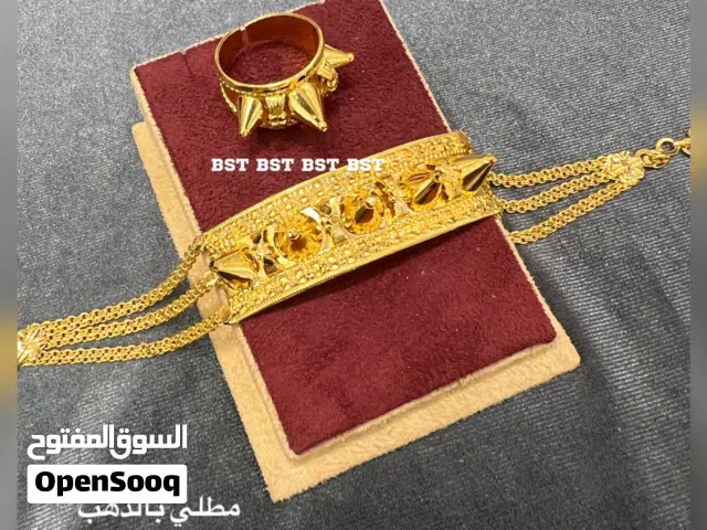 الاكسسورات مطلي ذهب