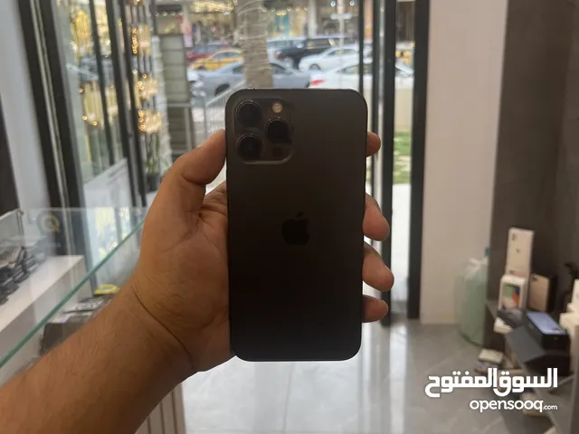 ايفون 12 pro max  مستخدم مبدل. بطاريه وشاشه ذاكره 256