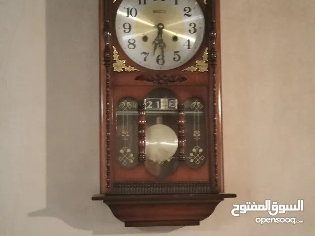 ساعة حائط خشب