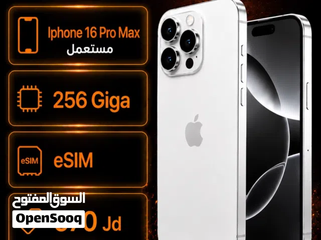 Giga 256  iPhone  16 pro max