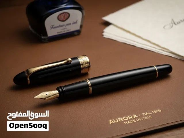للبيع: قلم حبر ريشة أورورا (Aurora) الإيطالي الفاخر – جديد كلياً وبحالة الوكالة