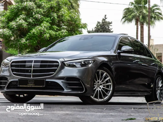 Mercedes S450 2023 4matic السيارة وارد و كفالة الشركة و مميزة جدا