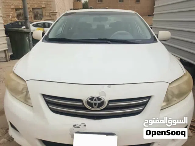 تويوتا كورولا موديل 2009 بحاله ممتازه بيعه سريعه للحاجه شرط الفحص بالكامل قير مكينه شاصي بدي اصباغ