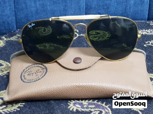 vintage ray-ban outdoorsman 62mm USA g15 lenses B&L used in good condition نظارة شمسية أمريكي