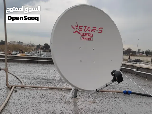 فني تعديل وتركيب ستالايت البث الارضي وتركيب شاشات