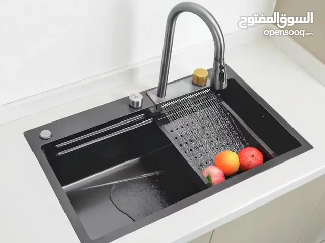 افضل حوض مطبخ استيل سمارت نانو مطور ضمان جودة منتجات حديثة مقاس 75 × 45