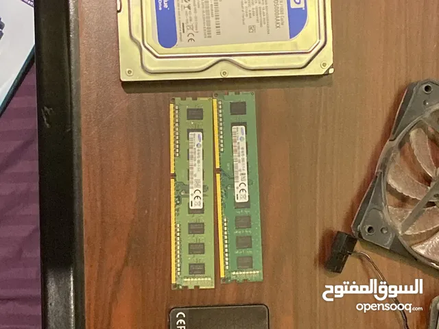 مستعمل  Ssd و hard disk  8  قيقا رام كل قطعة 4