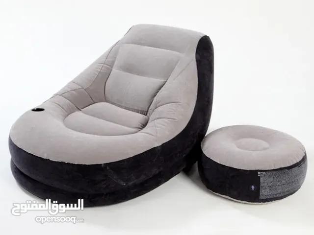 كرسي ريلاينر مع بفة كرسي نفخ