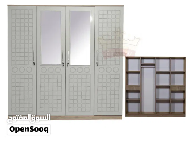 دولاب 4 باب موديل حديث تركي شامل التركيب