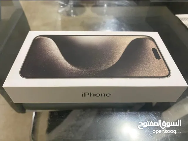 iPhone 15 Pro Max Nautral Titanium 512gb ايفون 15 بروم ماكس تيتانيوم طبيعي