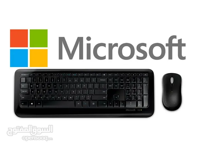 Microsoft Wireless Desktop 850 Keyboard & Mouse كيبورد + ماوس لاسلكي مايكروسوفت اصلي