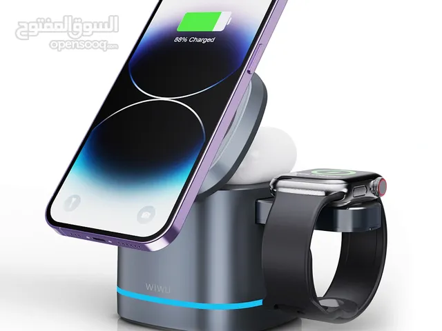 WiWU RUBIKS CABE 3in 1 wireless charger -NEW -MEGAByte