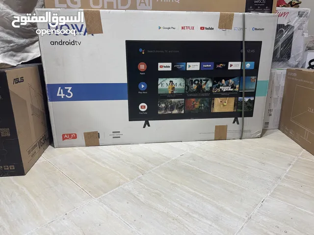ROWA TV 43 Inch FHD 43S52 LED Smart TV Android - Black
