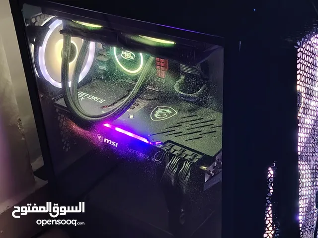 Gaming pc rtx 3080 intel core i9 gen 11 32ram 237 ssd and 1.81 hddddr4