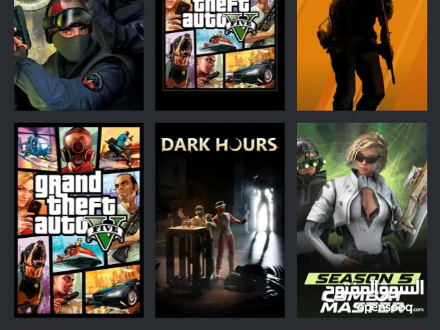 بيع حساب ستيم gta