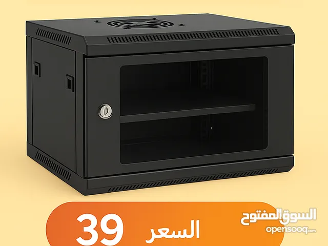 ضع كل اجهزة المراقبة والراوترات وجميع لوازمها في صندوق مميز 6U 530X300X400 WALL MOUNT CABINET