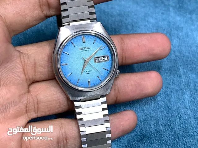 Vintage Seiko Automatic Watch clean fresh piece read description please ساعة سيكو أوتوماتيكية عتيقة